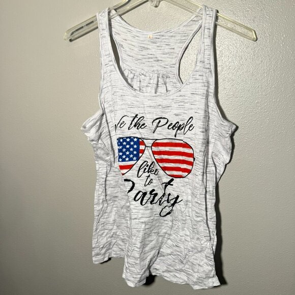 🎉We The People Like to Party🧨tank-top, Americana - Picture 1 of 4